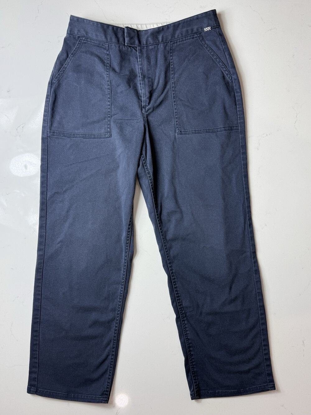 Vans Loose Tapered Fatigue Pants Navy Size 29 Skater Pants